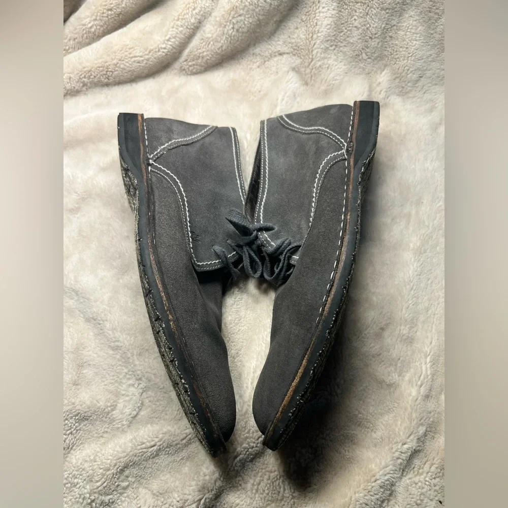 John Varvatos USA Chukka Boots Men's Size 12 Suede Shoes Boots